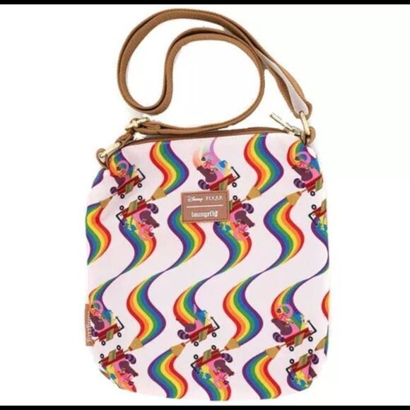 Loungefly Inside Out Crossbody Passport Bag with Bing Bong - NWT - Picture 1 of 5